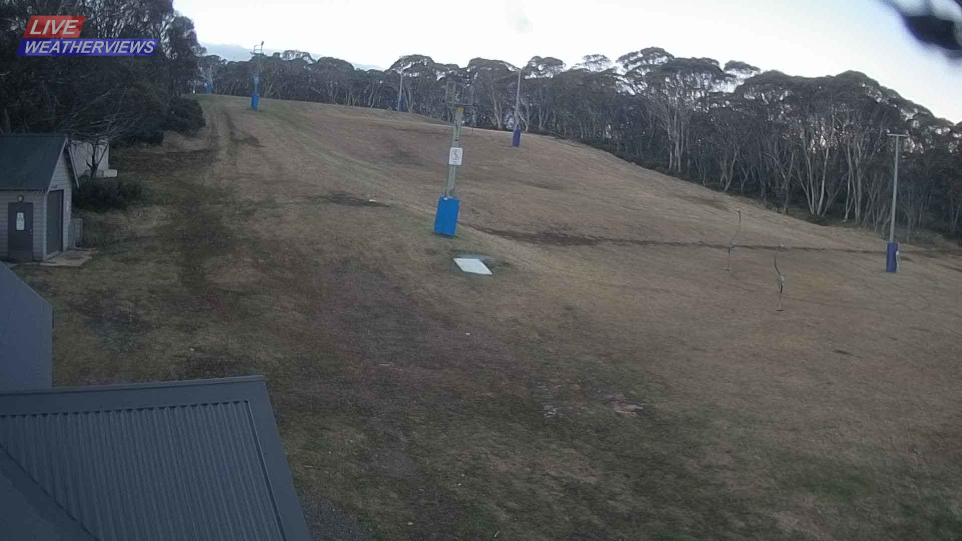 Dinner Plain Cobungra Platter snow cam captured at 7 September 2026 at 6:00 pm AEST