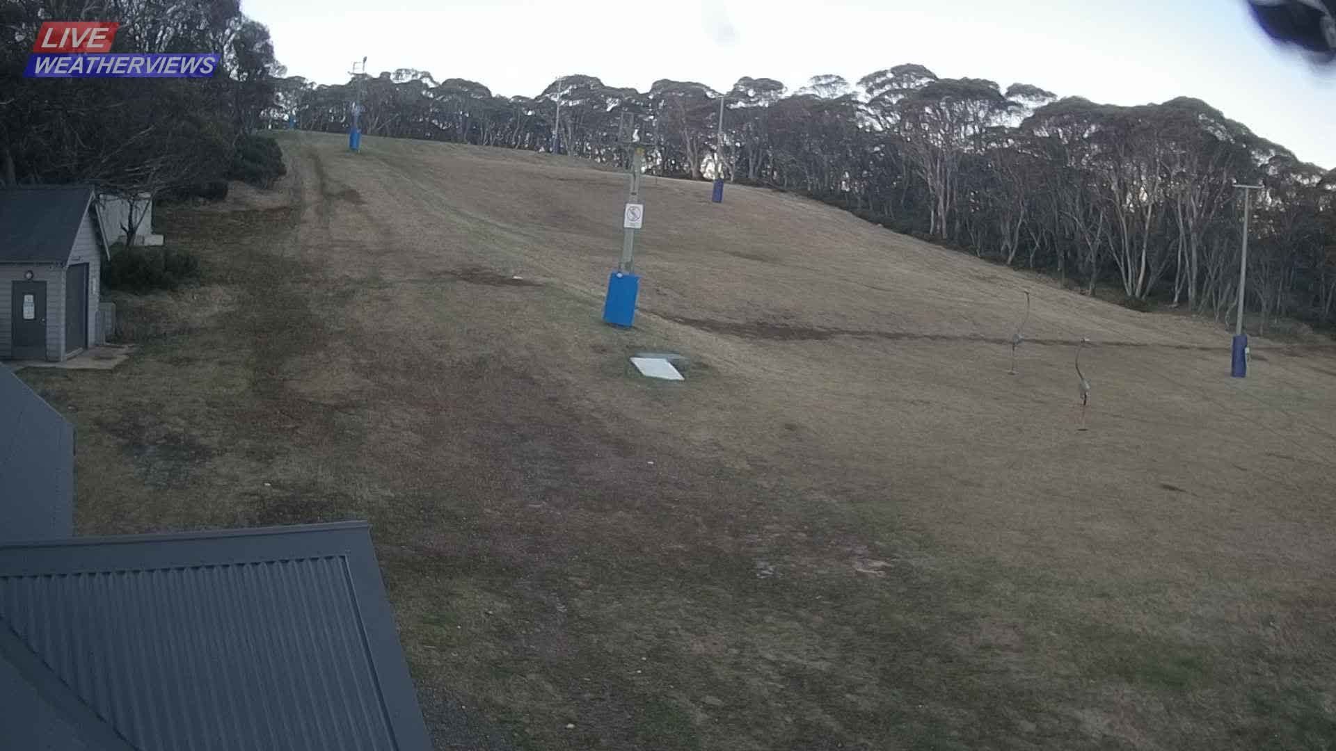 Dinner Plain Cobungra Platter snow cam captured at 10 September 2026 at 5:55 pm AEST