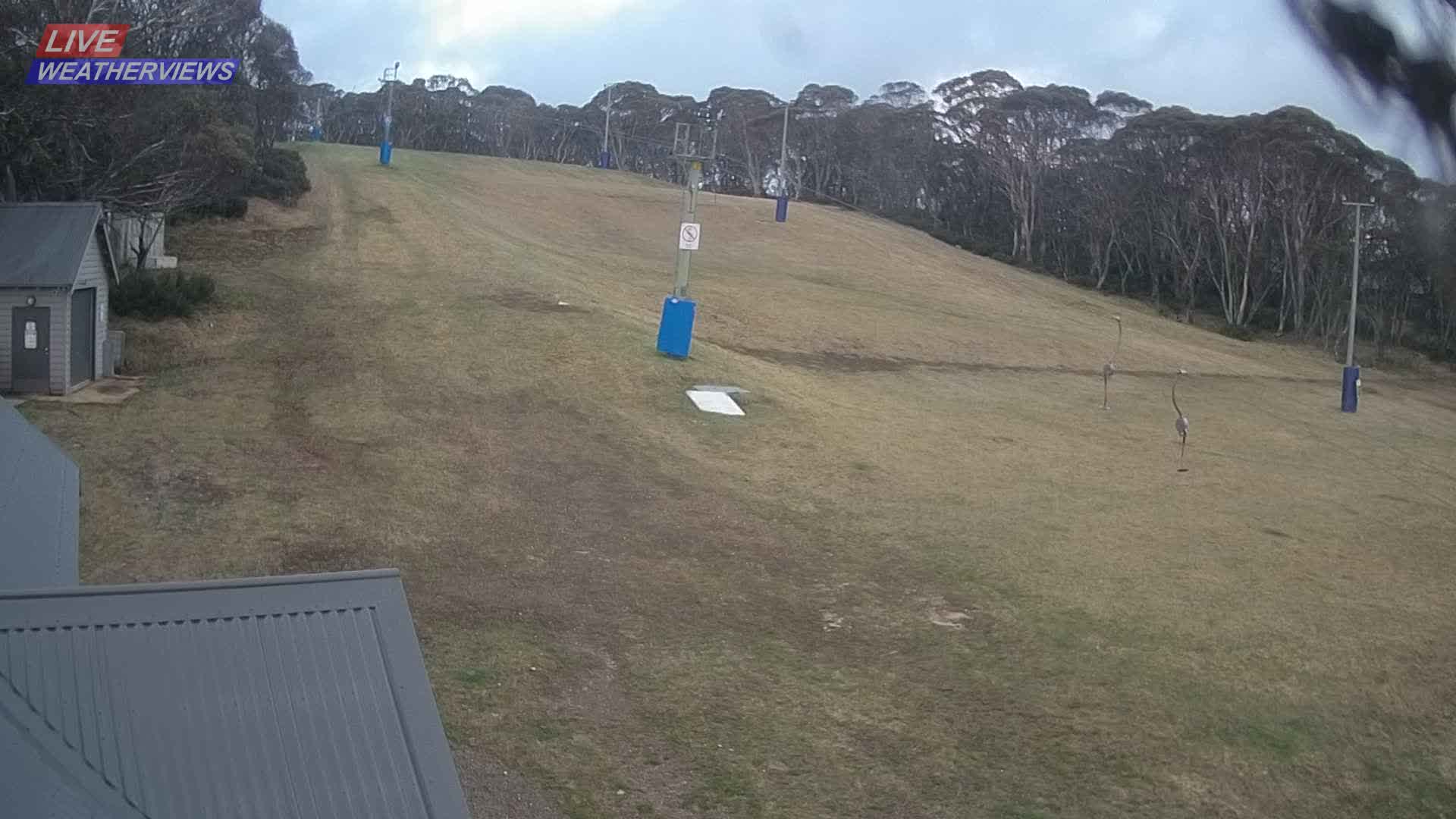 Dinner Plain Cobungra Platter snow cam captured at 14 September 2026 at 6:09 pm AEST