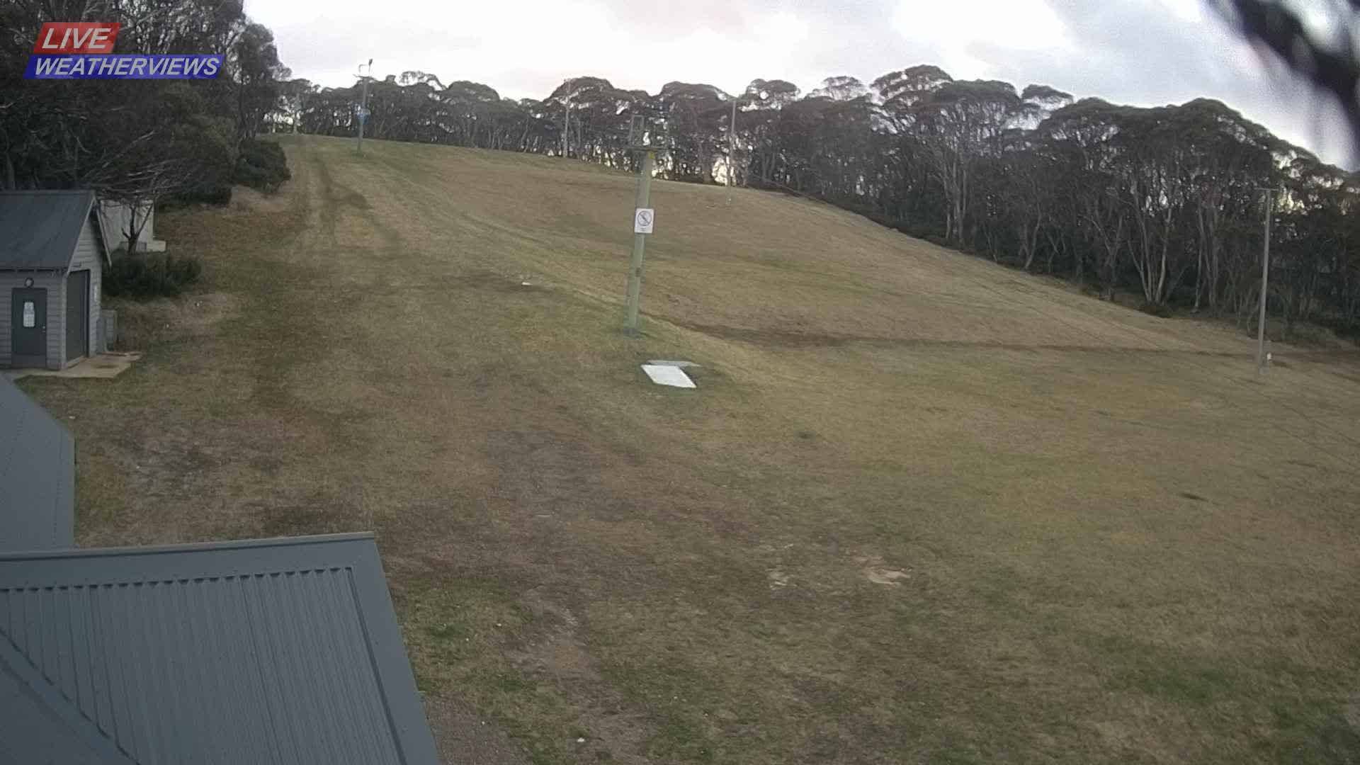 Dinner Plain Cobungra Platter snow cam captured at 16 September 2026 at 6:05 pm AEST