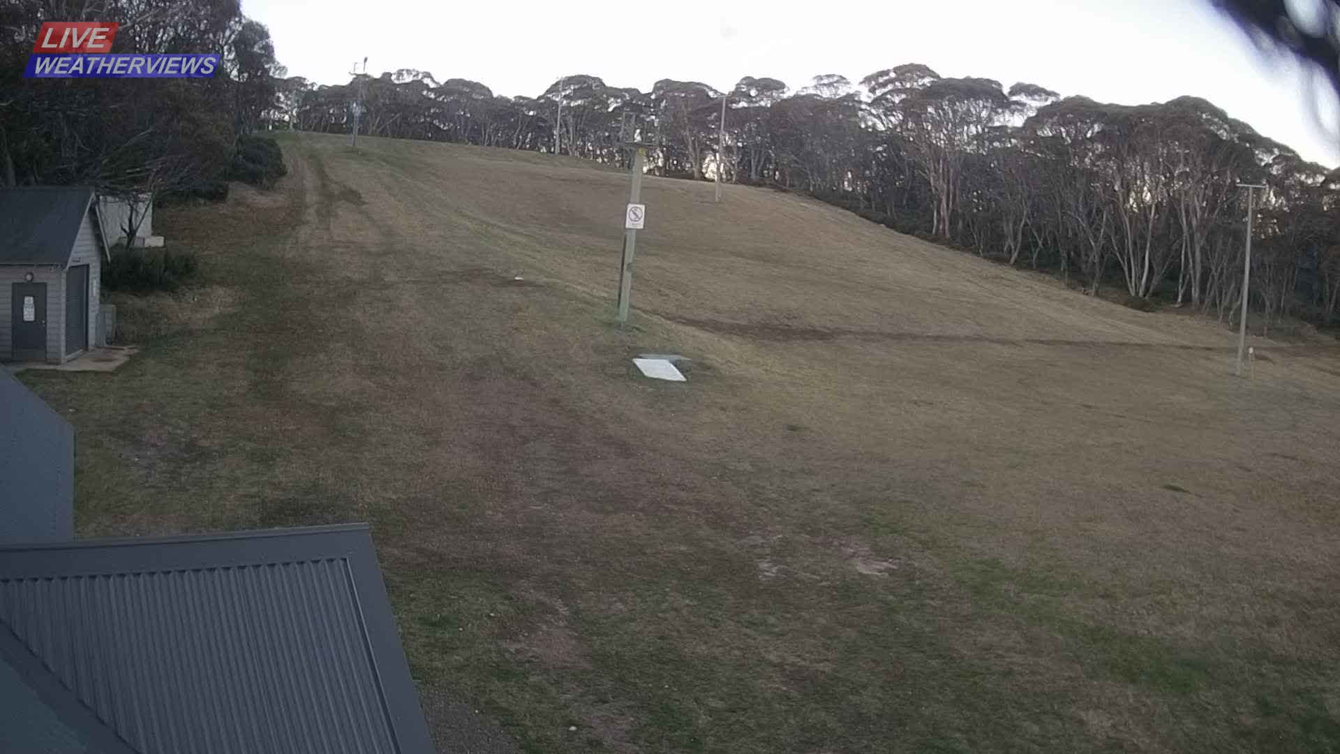 Dinner Plain Cobungra Platter snow cam captured at 17 September 2026 at 6:04 pm AEST
