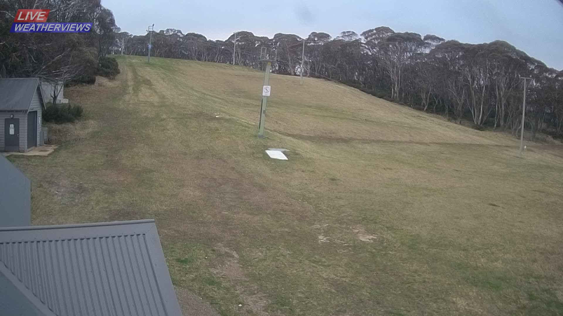 Dinner Plain Cobungra Platter snow cam captured at 22 September 2026 at 5:59 pm AEST