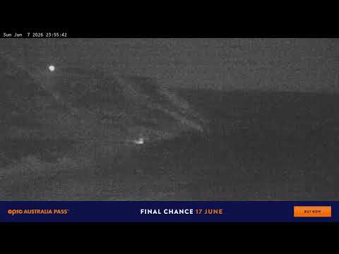 Perisher Blue Cow Live snow cam captured at 7 June 2026 at 11:58 pm AEST