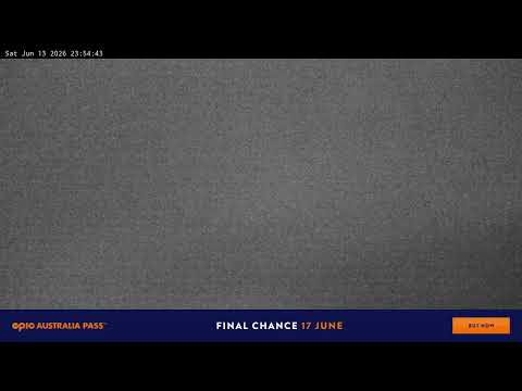 Perisher Blue Cow Live snow cam captured at 13 June 2026 at 11:56 pm AEST