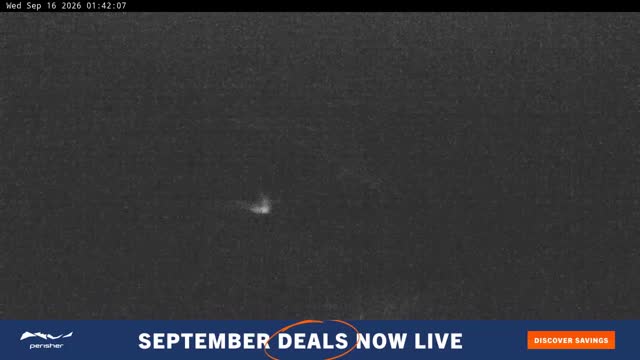 Perisher Blue Cow Live snow cam captured at 16 September 2026 at 1:42 am AEST