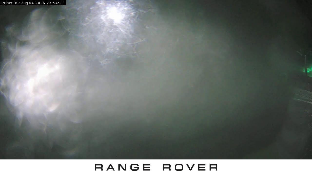 Thredbo Cruiser Area snow cam captured at 4 August 2026 at 11:59 pm AEST