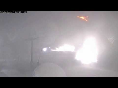 Thredbo Friday Flat Live snow cam captured at 7 June 2026 at 11:58 pm AEST
