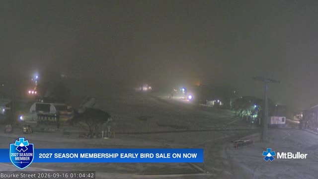 Mt Buller archive representative frame captured at 16 September 2026 at 1:05 am AEST