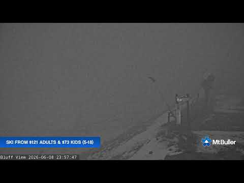 Mt Buller Skyline Live snow cam captured at 8 June 2026 at 11:58 pm AEST