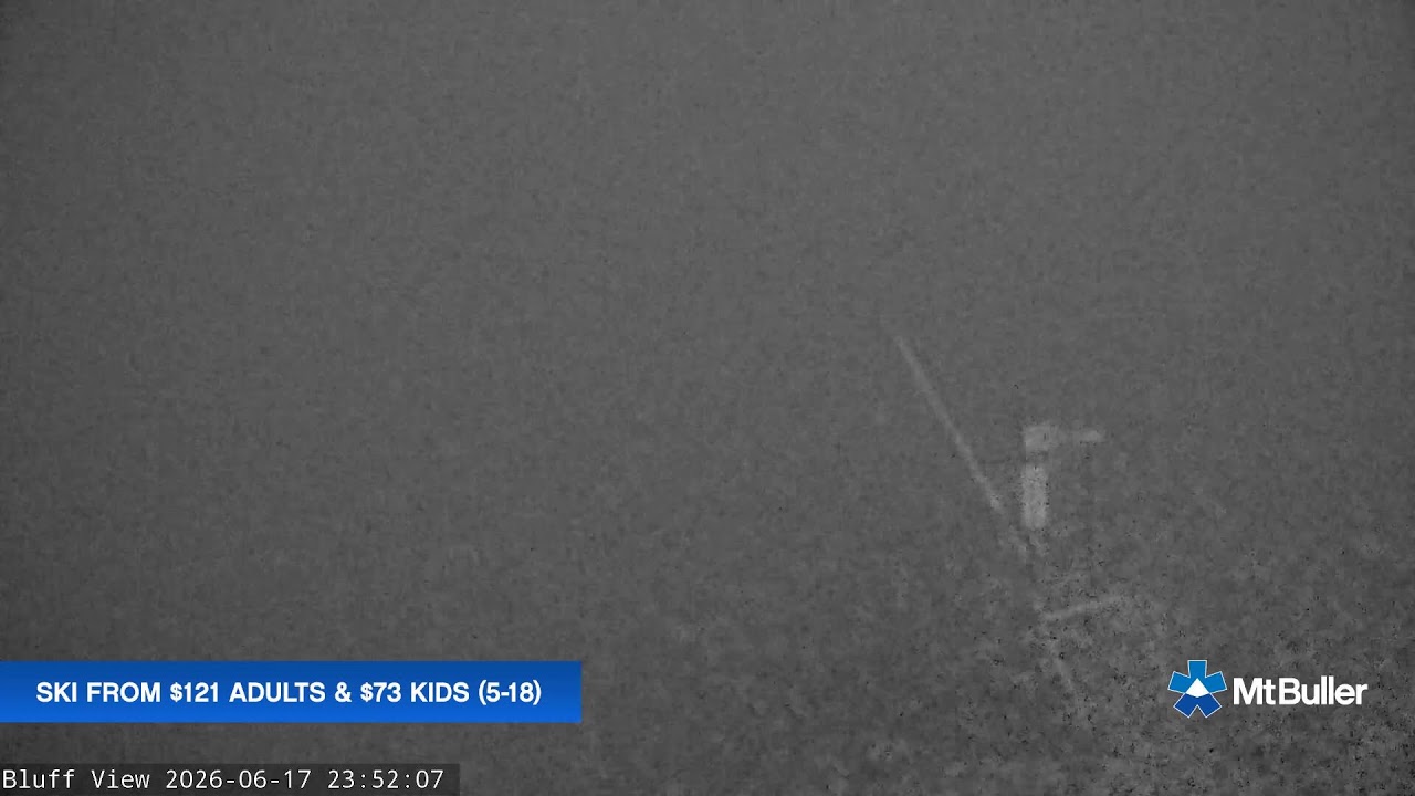 Mt Buller Skyline Live snow cam captured at 17 June 2026 at 11:54 pm AEST
