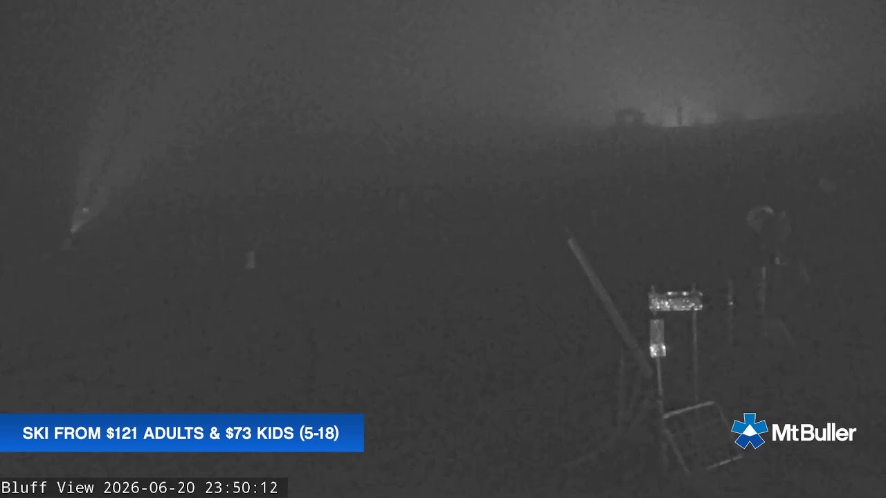 Mt Buller Skyline Live snow cam captured at 20 June 2026 at 11:54 pm AEST