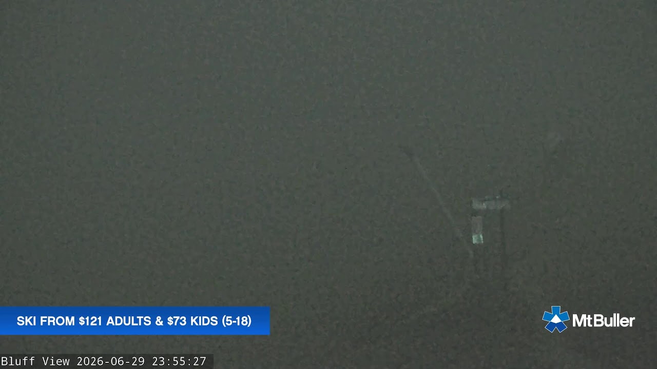 Mt Buller Skyline Live snow cam captured at 29 June 2026 at 11:59 pm AEST