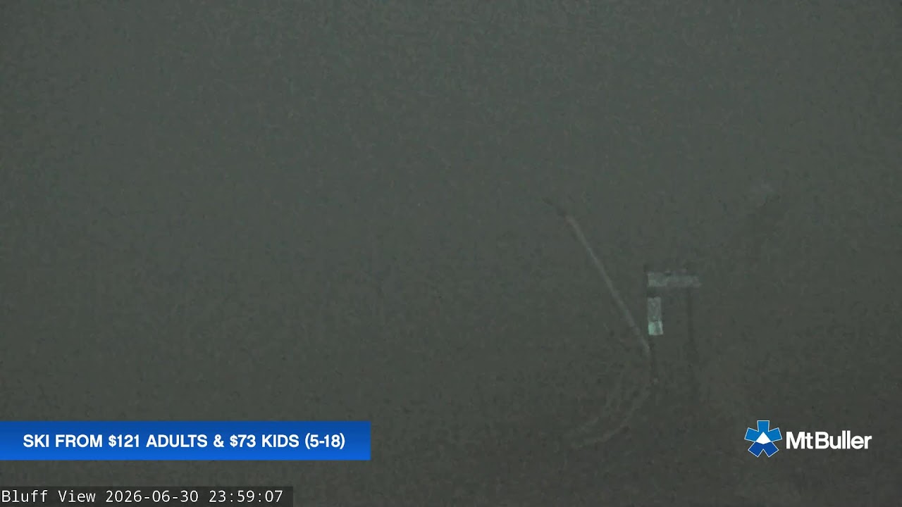 Mt Buller Skyline Live snow cam captured at 30 June 2026 at 11:59 pm AEST