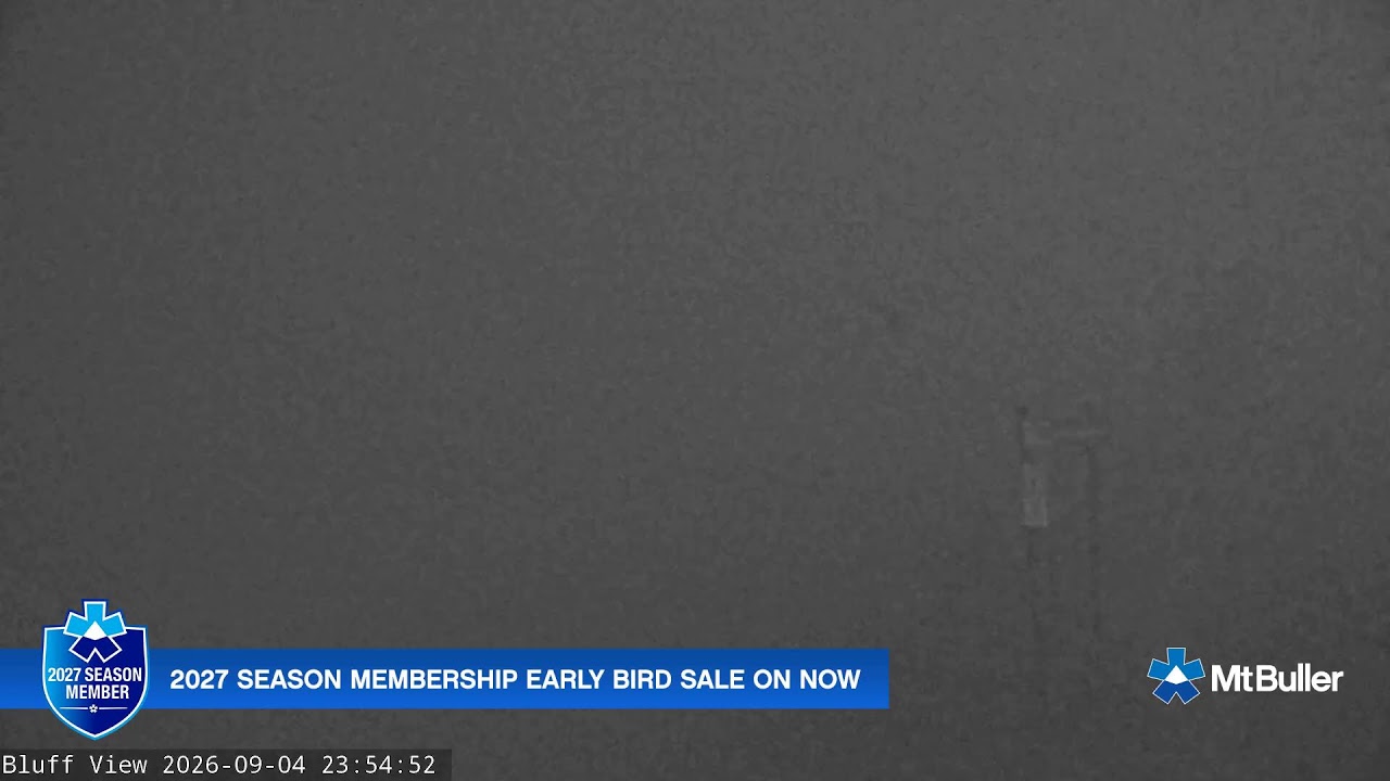 Mt Buller Skyline Live snow cam captured at 4 September 2026 at 11:55 pm AEST