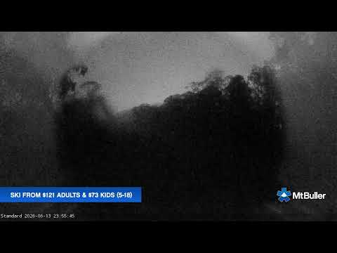 Mt Buller Standard Run Live snow cam captured at 13 June 2026 at 11:56 pm AEST