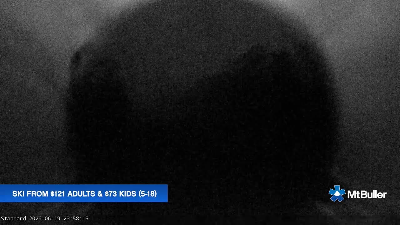 Mt Buller Standard Run Live snow cam captured at 19 June 2026 at 11:59 pm AEST