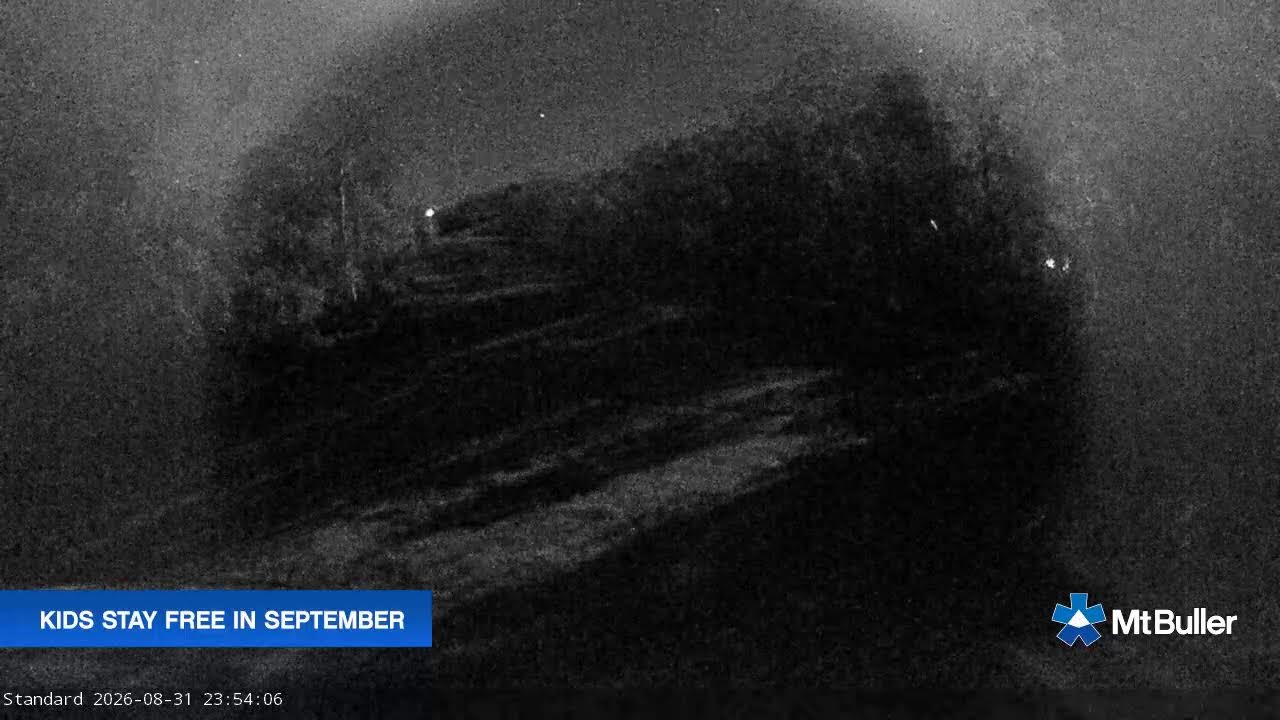 Mt Buller Standard Run Live snow cam captured at 31 August 2026 at 11:55 pm AEST