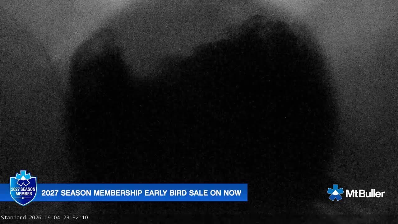 Mt Buller Standard Run Live snow cam captured at 4 September 2026 at 11:56 pm AEST