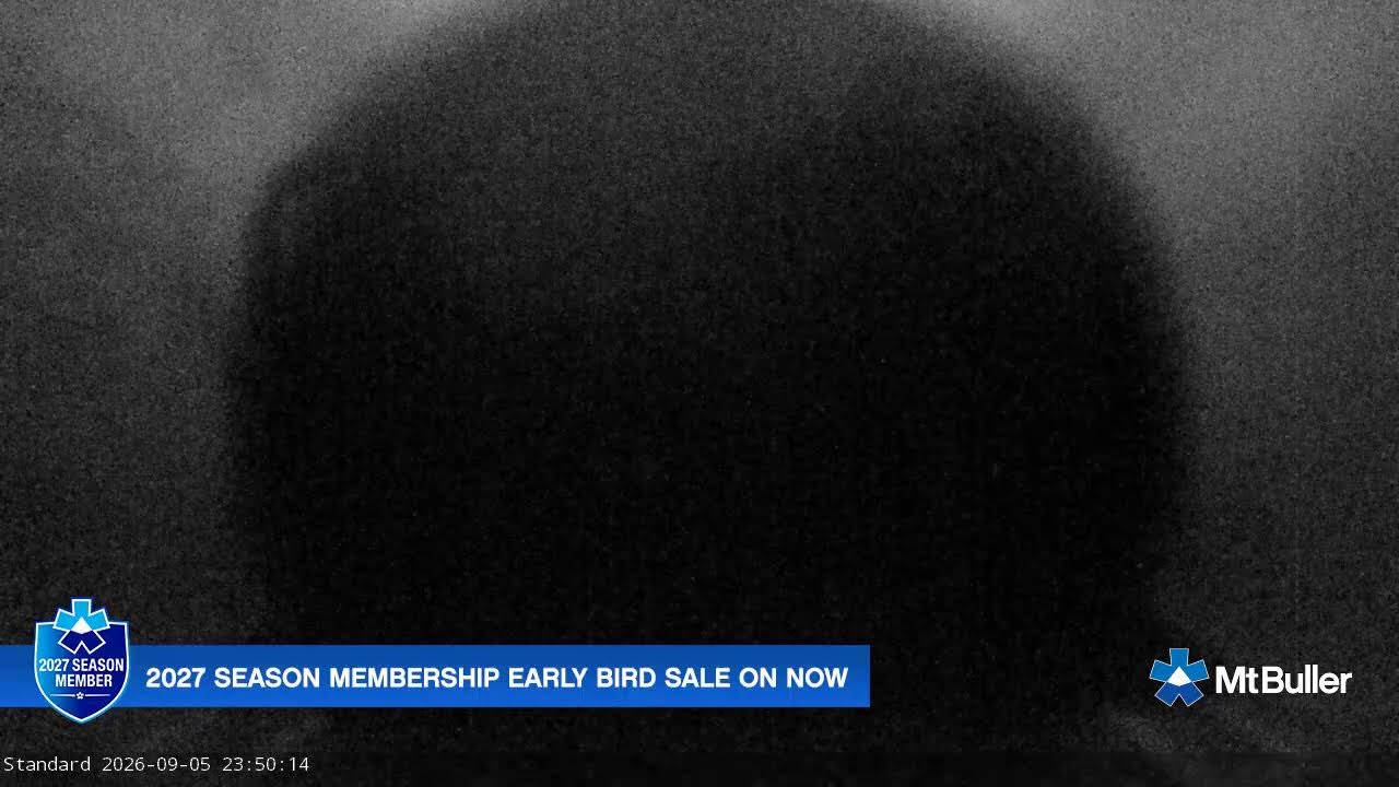 Mt Buller Standard Run Live snow cam captured at 5 September 2026 at 11:55 pm AEST