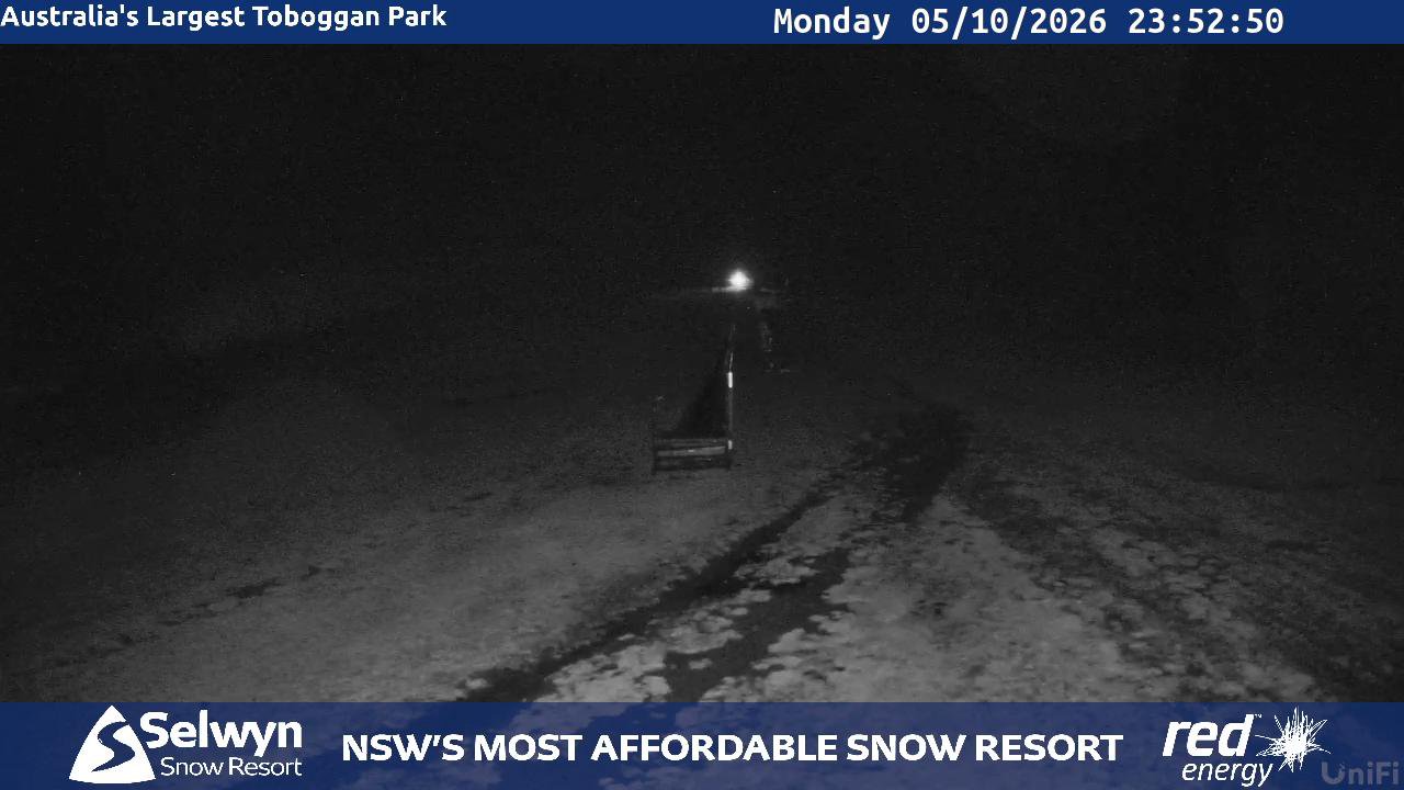 Selwyn Snow Resort Selwyn Live Stream snow cam captured at 5 October 2026 at 11:52 pm AEDT