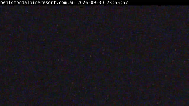 Ben Lomond Summit / Front Valley snow cam captured at 30 September 2026 at 11:56 pm AEST