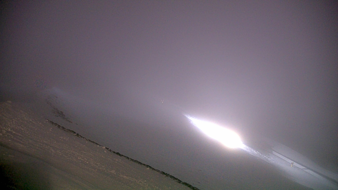 The Remarkables Shadow Basin snow cam captured at 13 September 2026 at 11:39 pm NZST