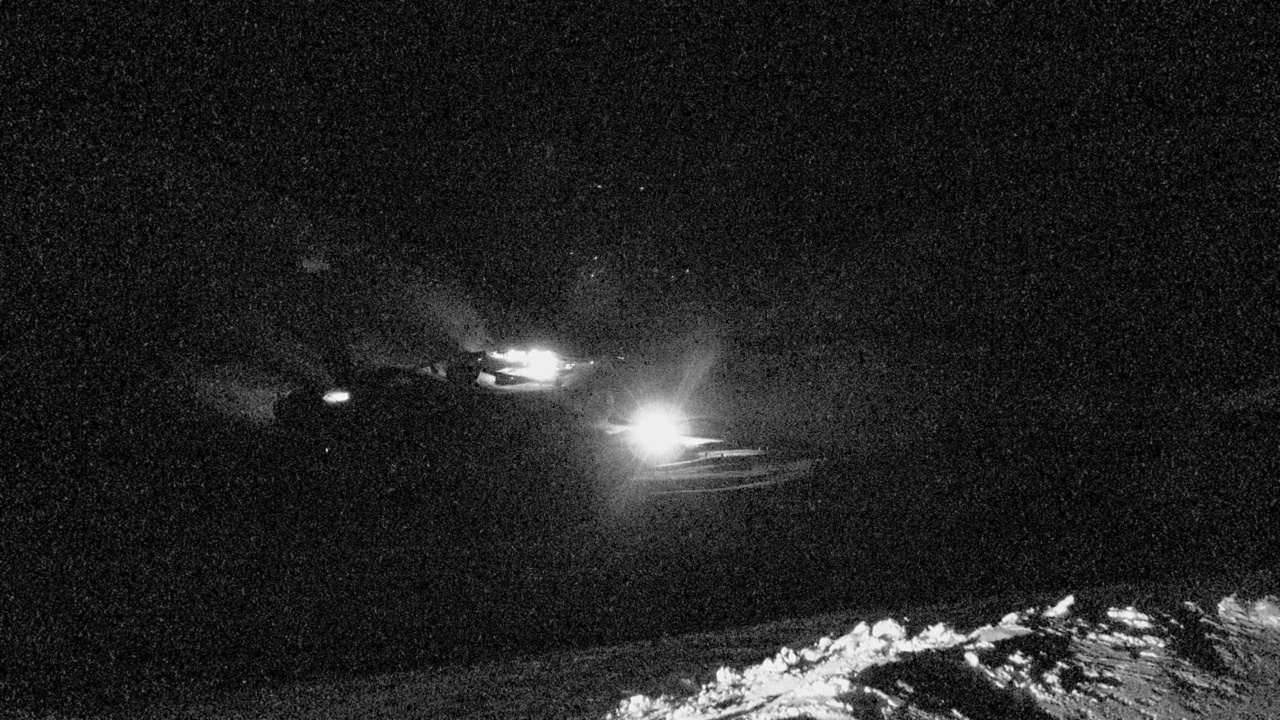 The Remarkables Curvey Basin snow cam captured at 8 September 2026 at 9:45 pm NZST
