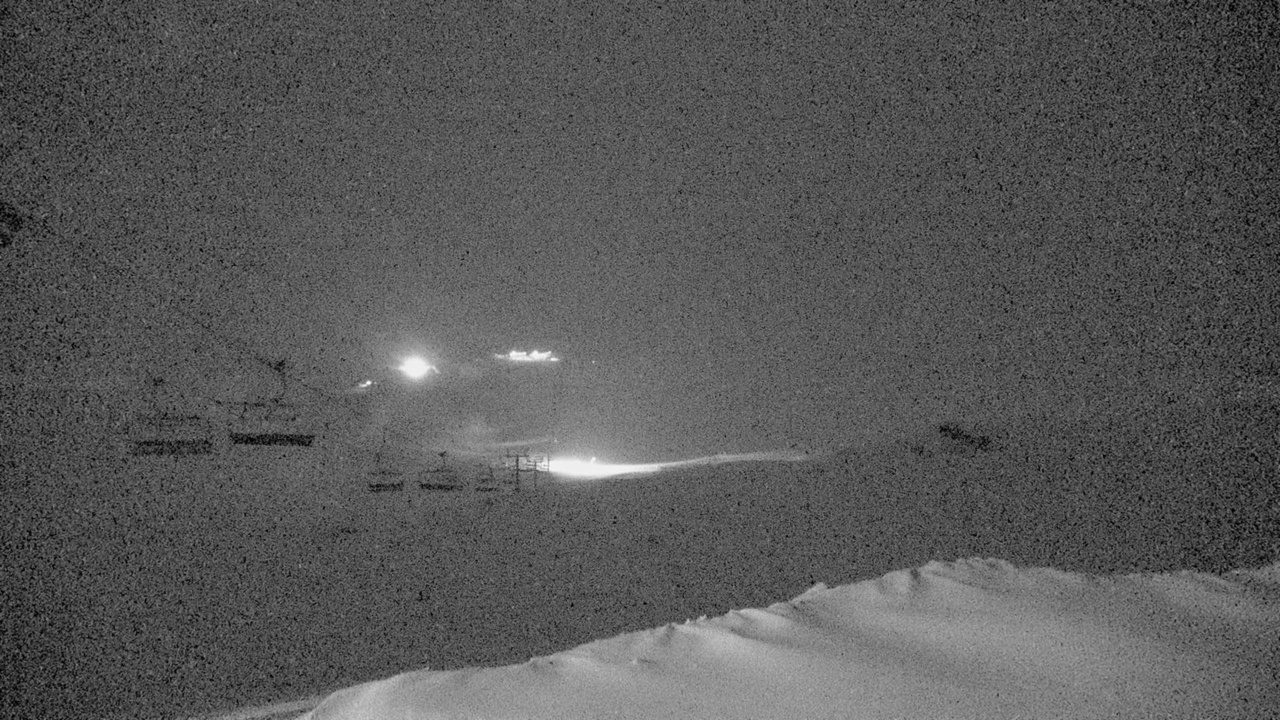 The Remarkables Curvey Basin snow cam captured at 24 September 2026 at 9:46 pm NZST