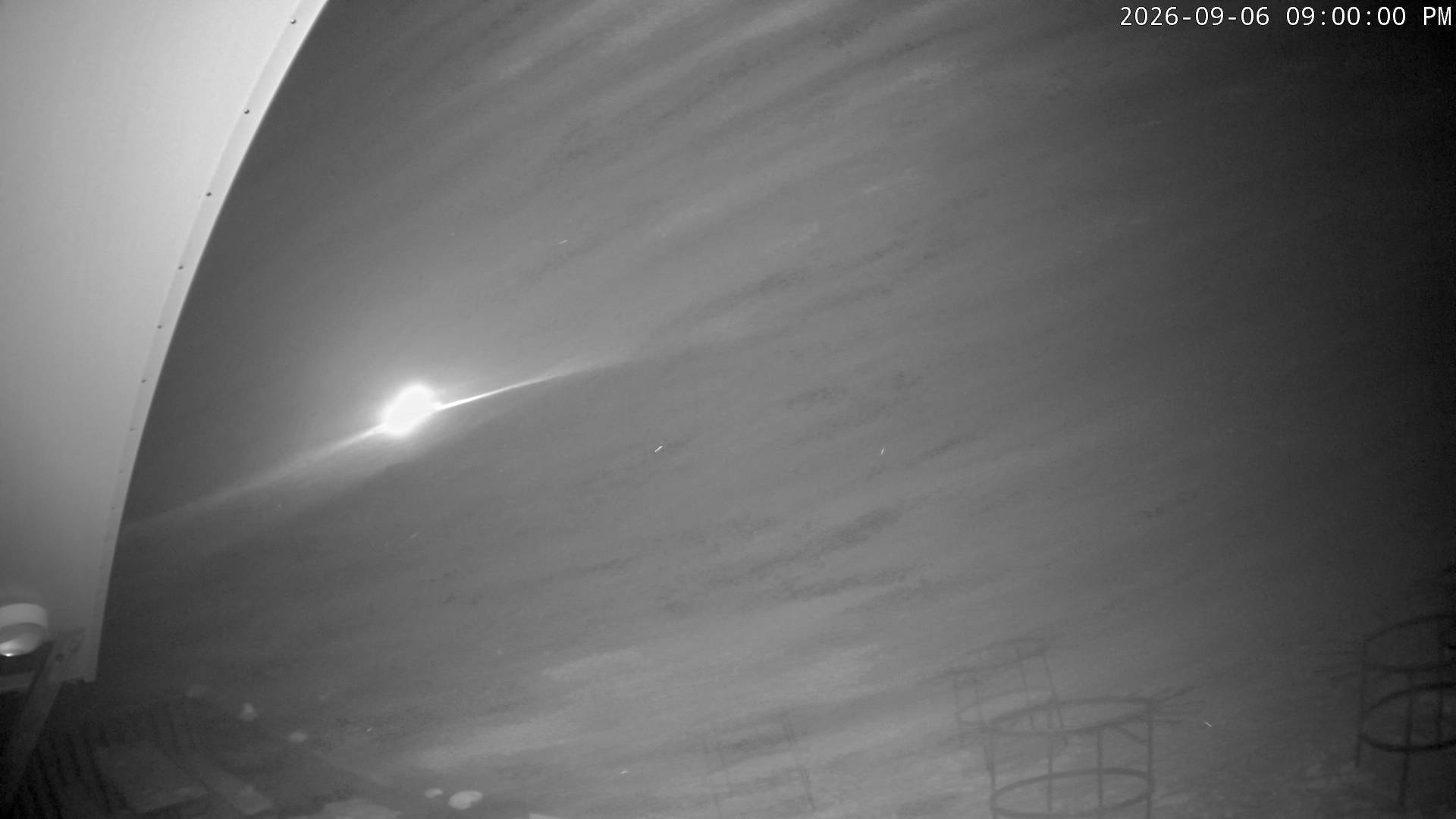 Cardrona Alpine Resort Captain's Basin snow cam captured at 6 September 2026 at 9:07 pm NZST