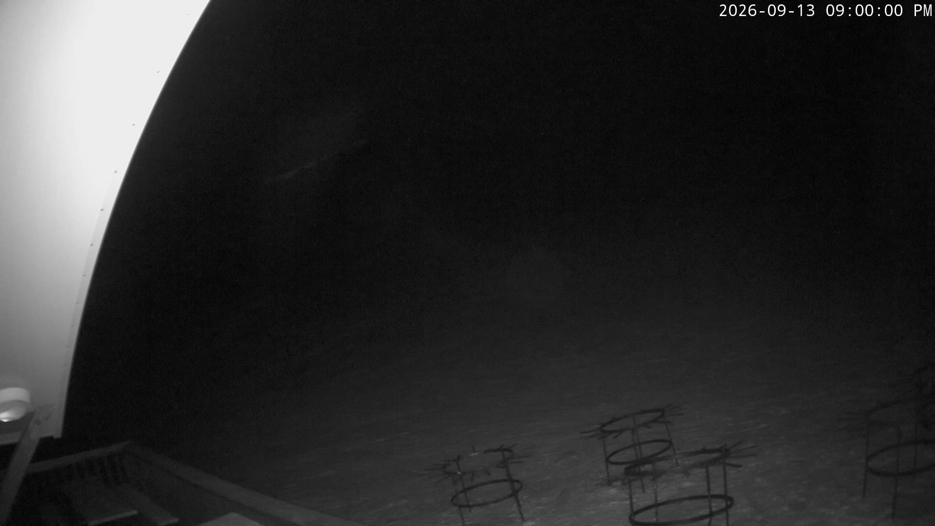 Cardrona Alpine Resort Captain's Basin snow cam captured at 13 September 2026 at 9:04 pm NZST
