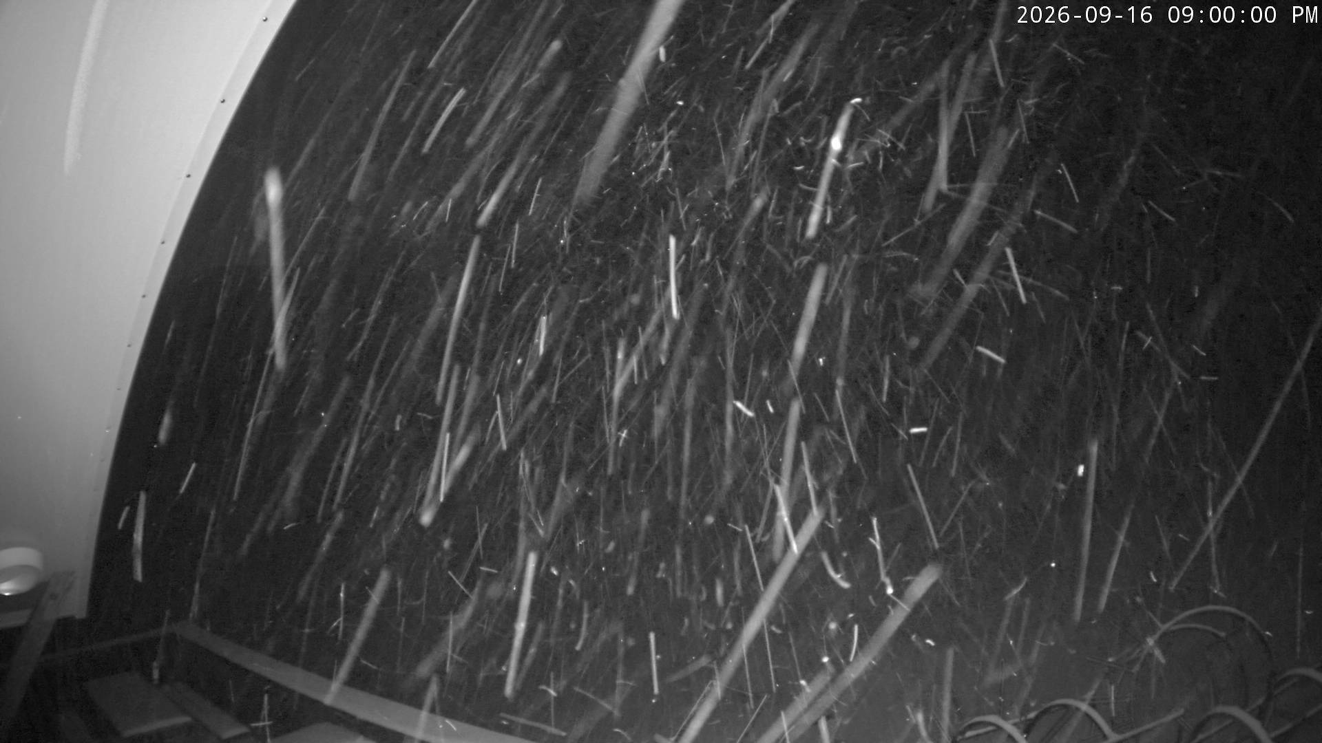 Cardrona Alpine Resort Captain's Basin snow cam captured at 16 September 2026 at 9:05 pm NZST