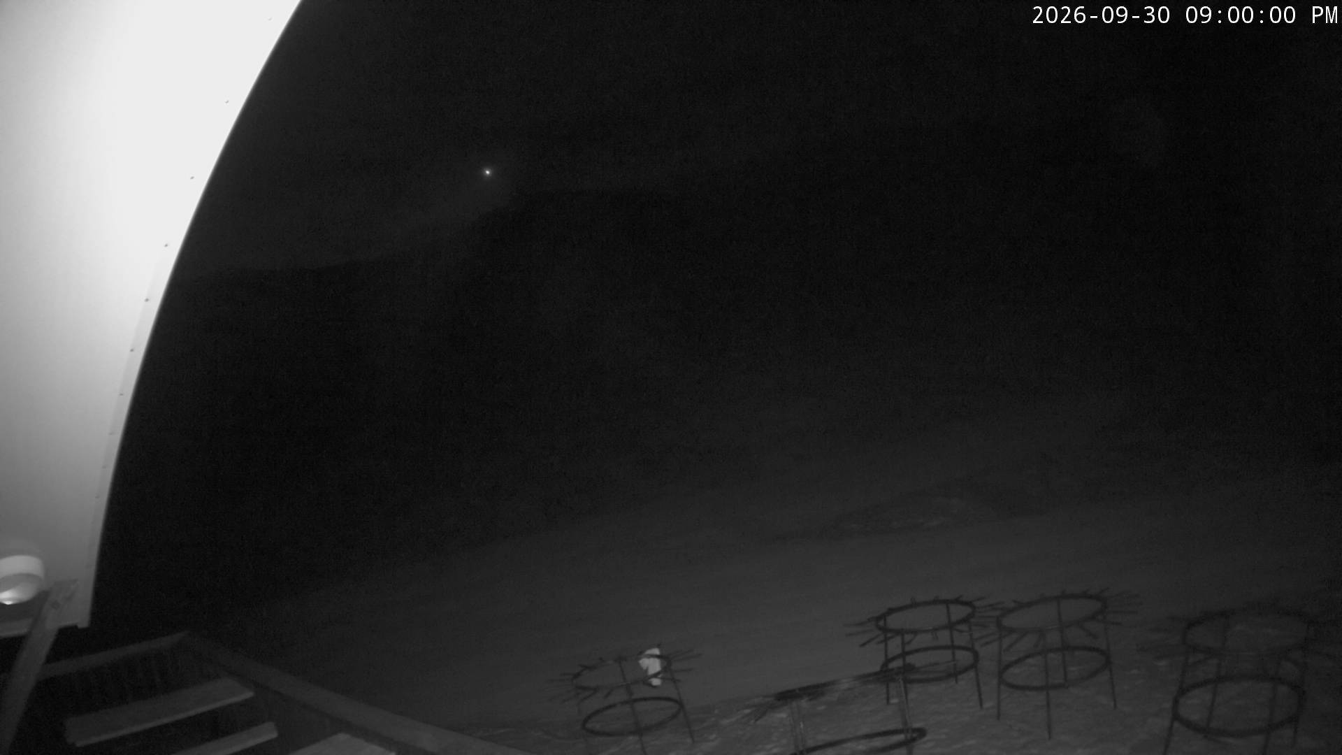 Cardrona Alpine Resort Captain's Basin snow cam captured at 30 September 2026 at 9:00 pm NZDT