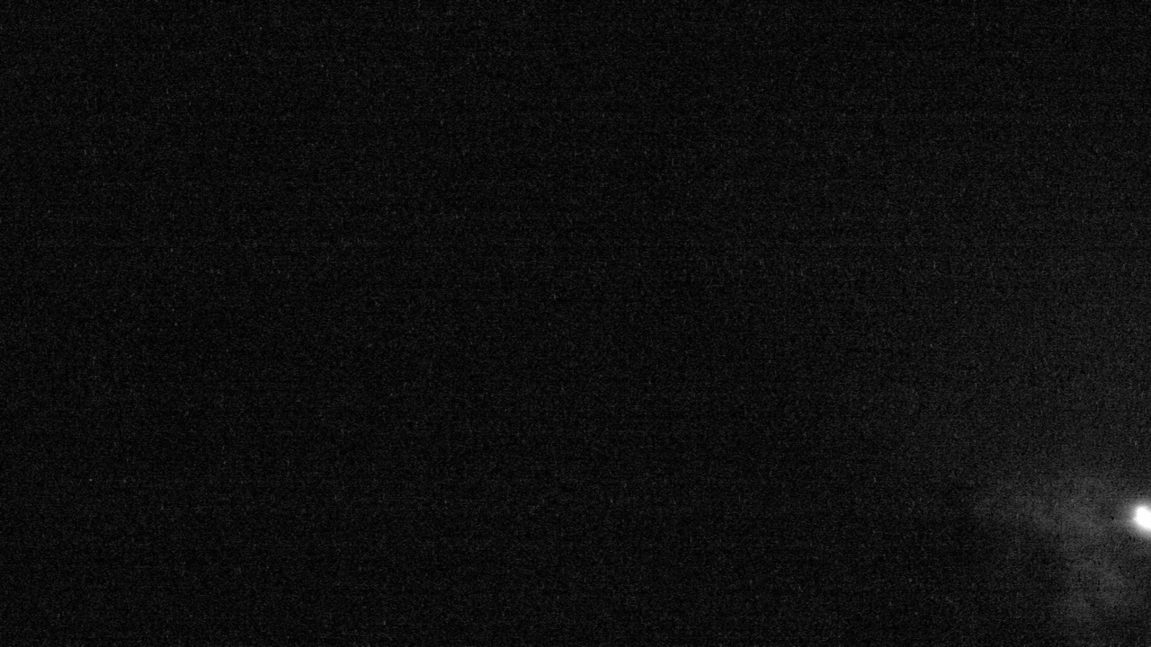Mt Hutt Rakaia River snow cam captured at 6 September 2026 at 8:56 pm NZST