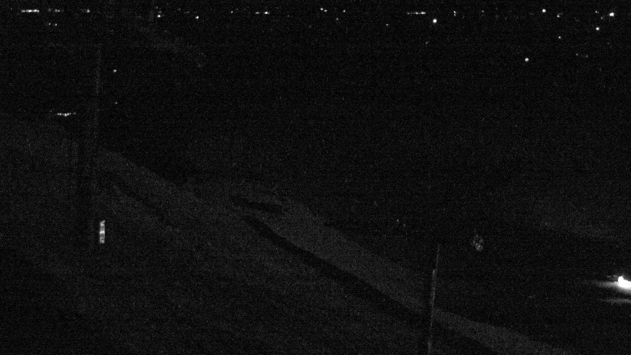 Mt Hutt Rakaia River snow cam captured at 9 September 2026 at 9:02 pm NZST