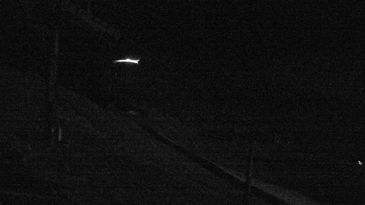 Mt Hutt Rakaia River snow cam captured at 11 September 2026 at 8:54 pm NZST