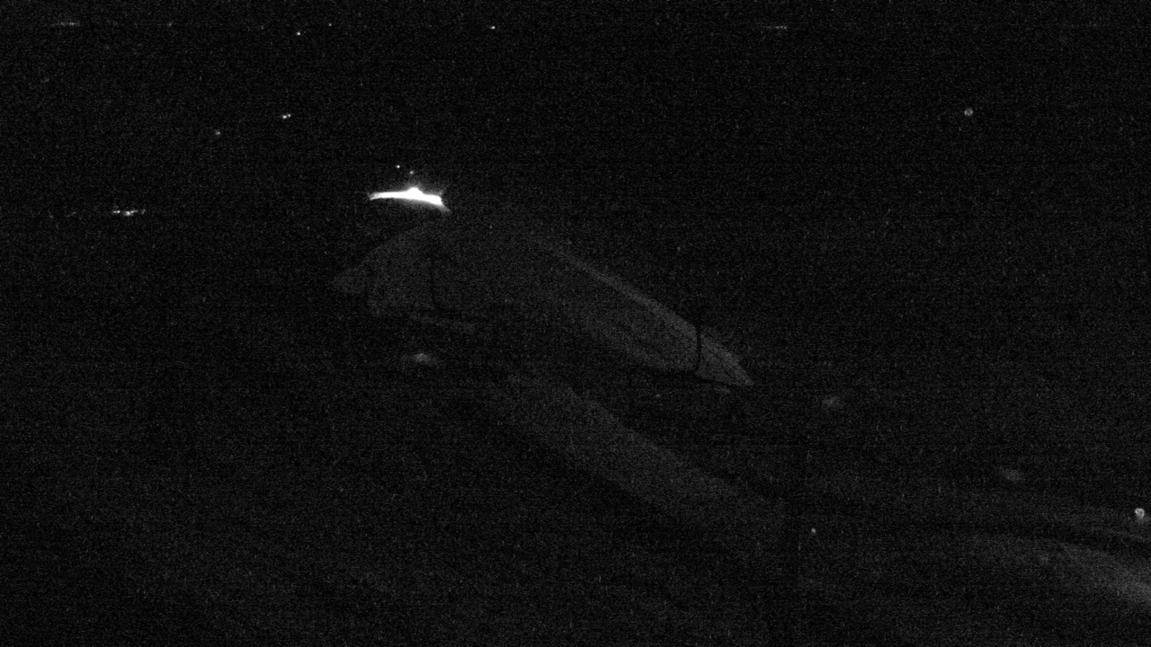 Mt Hutt Rakaia River snow cam captured at 13 September 2026 at 8:48 pm NZST