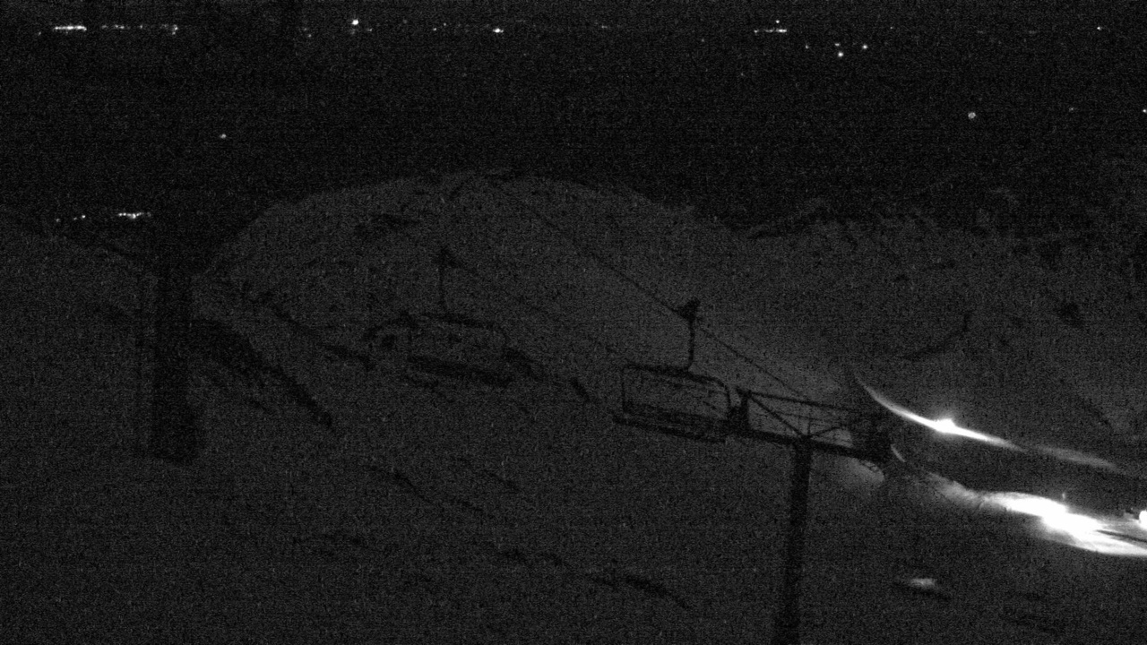 Mt Hutt Rakaia River snow cam captured at 26 September 2026 at 8:54 pm NZST