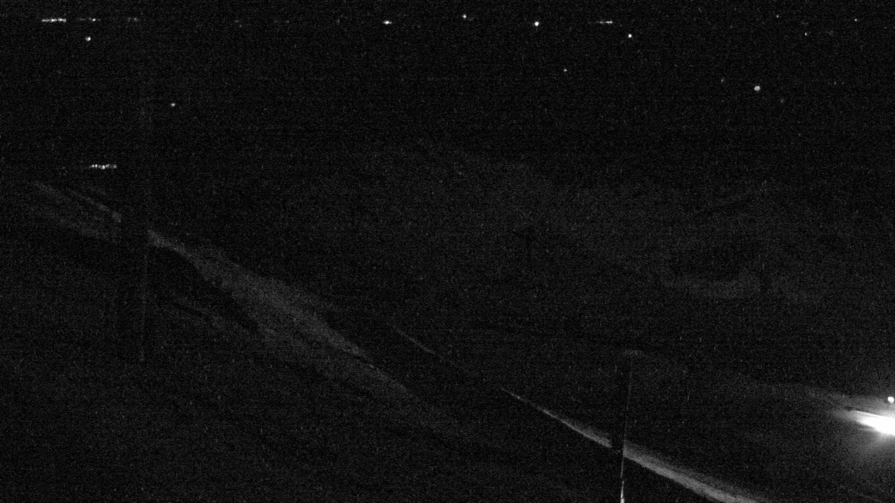 Mt Hutt Rakaia River snow cam captured at 4 October 2026 at 9:03 pm NZDT