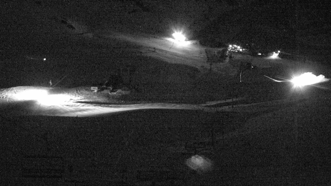 Mt Hutt Inner Basin snow cam captured at 20 September 2026 at 8:58 pm NZST