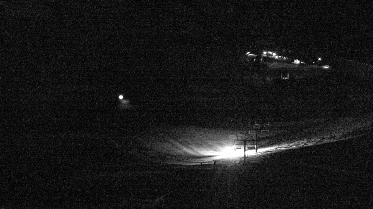 Mt Hutt Inner Basin snow cam captured at 4 October 2026 at 9:03 pm NZDT