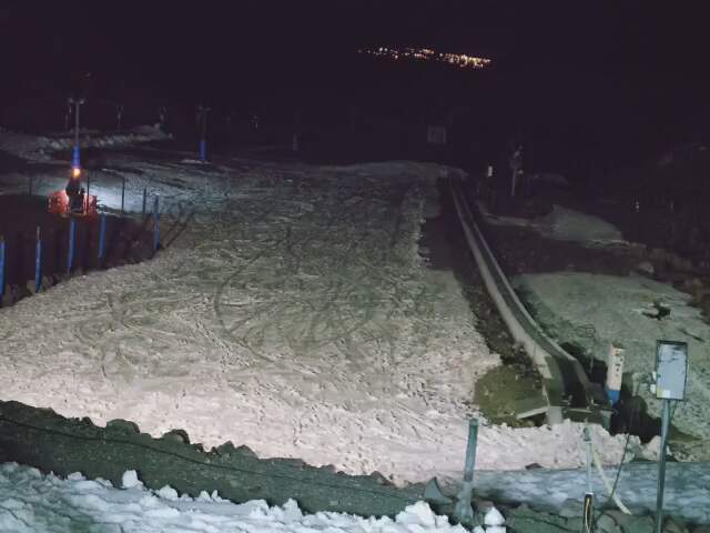 Tūroa Alpine Meadow snow cam captured at 8 September 2026 at 11:59 pm NZST