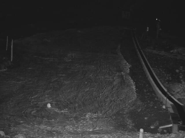Tūroa Alpine Meadow snow cam captured at 17 September 2026 at 11:57 pm NZST