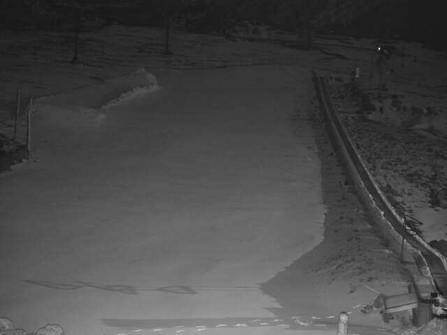 Tūroa Alpine Meadow snow cam captured at 20 September 2026 at 11:59 pm NZST