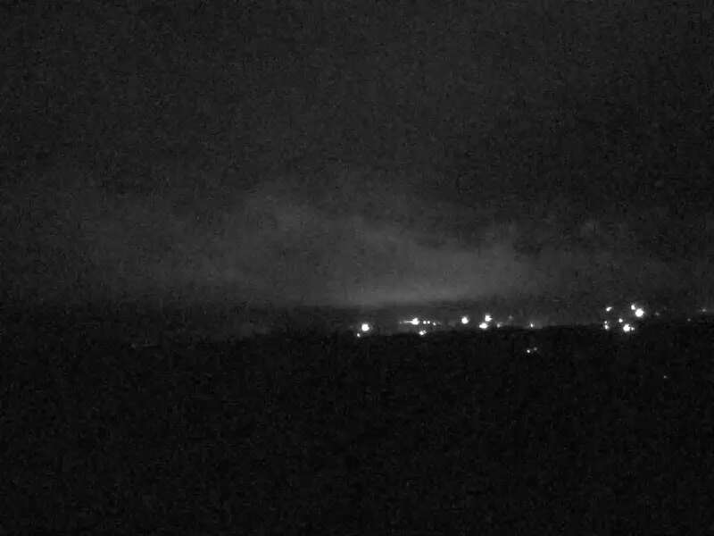 Tūroa Midfield snow cam captured at 10 September 2026 at 11:57 pm NZST