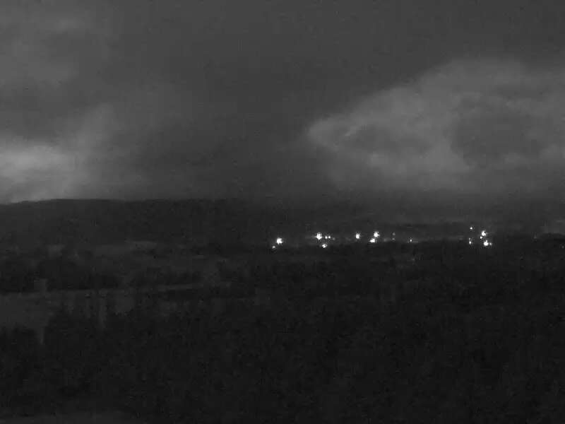Tūroa Midfield snow cam captured at 27 September 2026 at 11:57 pm NZDT