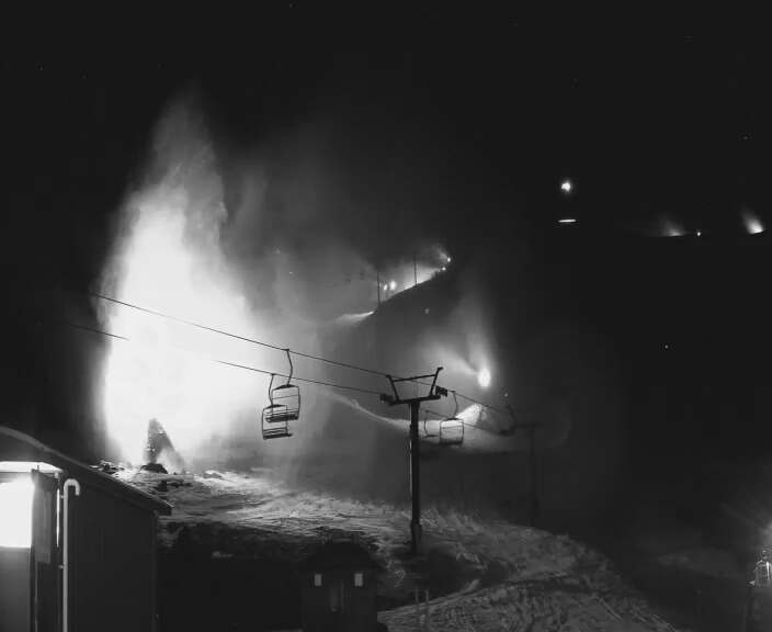 Tūroa Mountain View snow cam captured at 8 September 2026 at 11:57 pm NZST