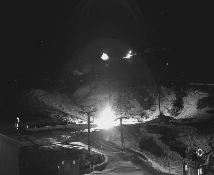 Tūroa Mountain View snow cam captured at 13 September 2026 at 11:57 pm NZST