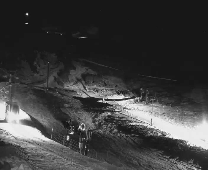 Tūroa Mountain View snow cam captured at 14 September 2026 at 11:56 pm NZST
