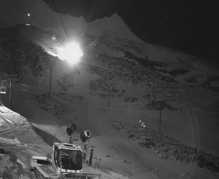 Tūroa Mountain View snow cam captured at 20 September 2026 at 11:59 pm NZST