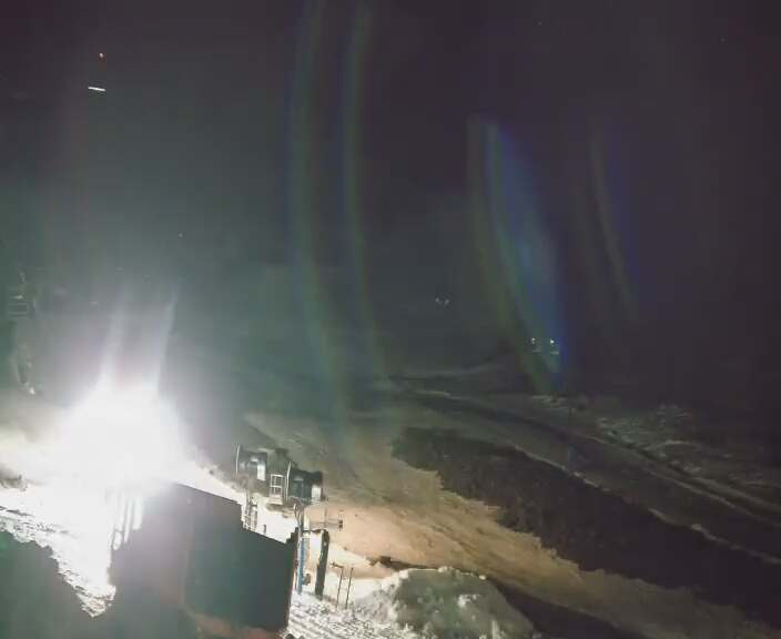 Tūroa Mountain View snow cam captured at 3 October 2026 at 11:58 pm NZDT